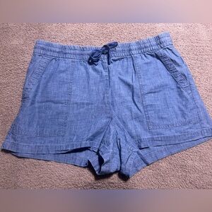 GAP Chambray Shorts Relaxed Fit